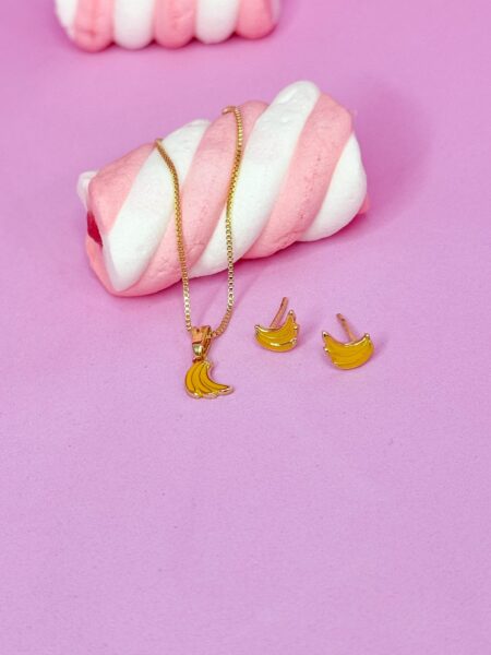 Conjunto infantil banana