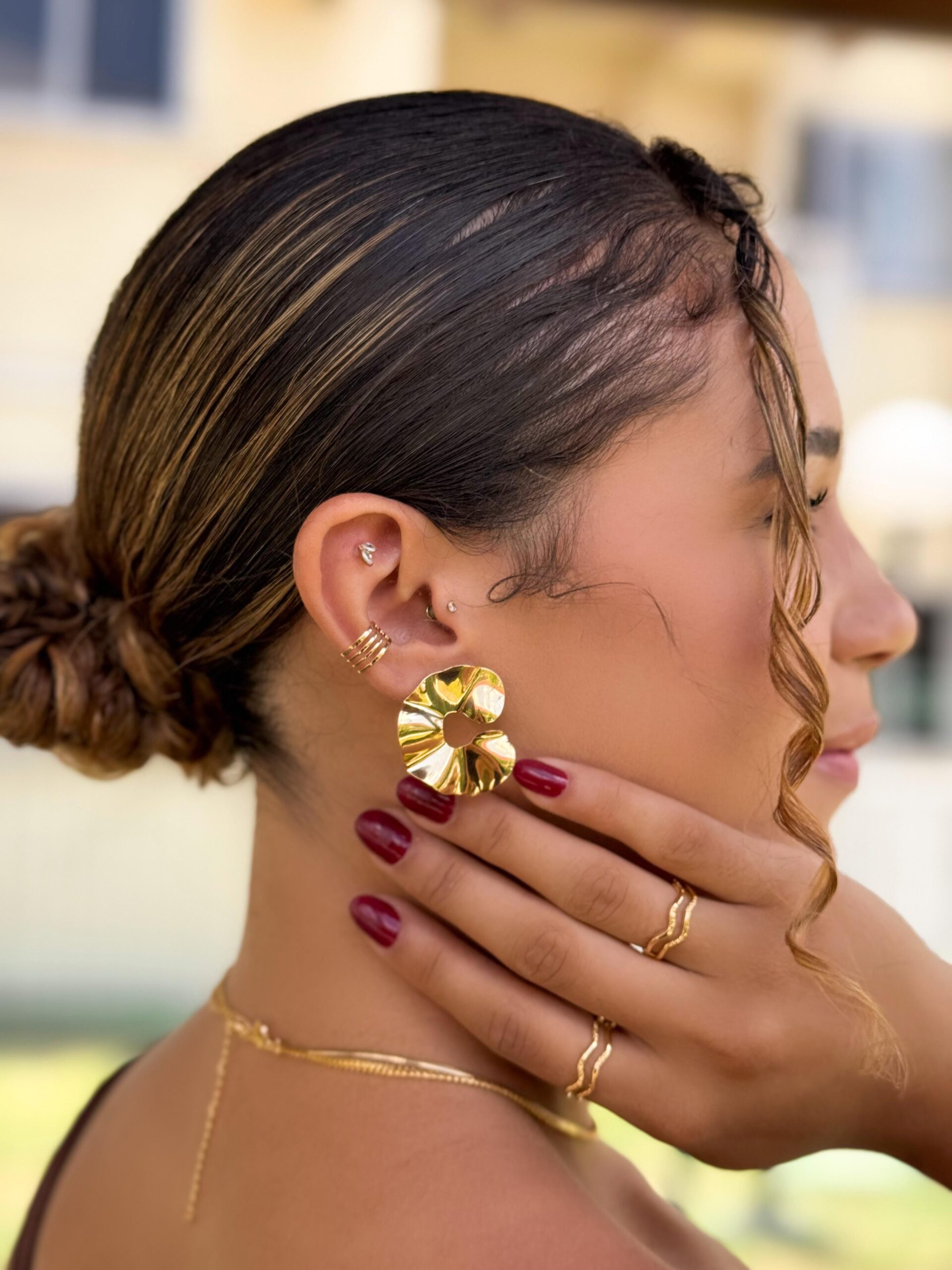 Brinco Lys Martelado