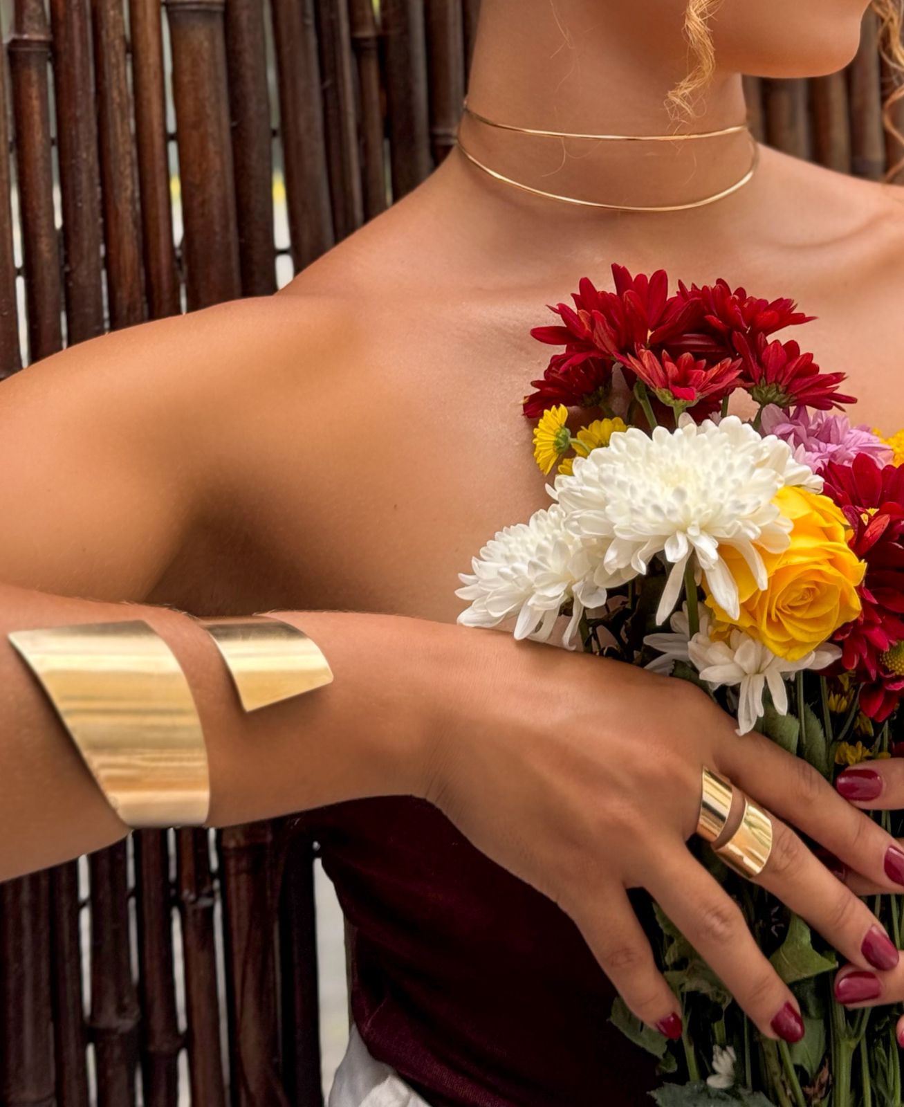 Bracelete Poder Dourado