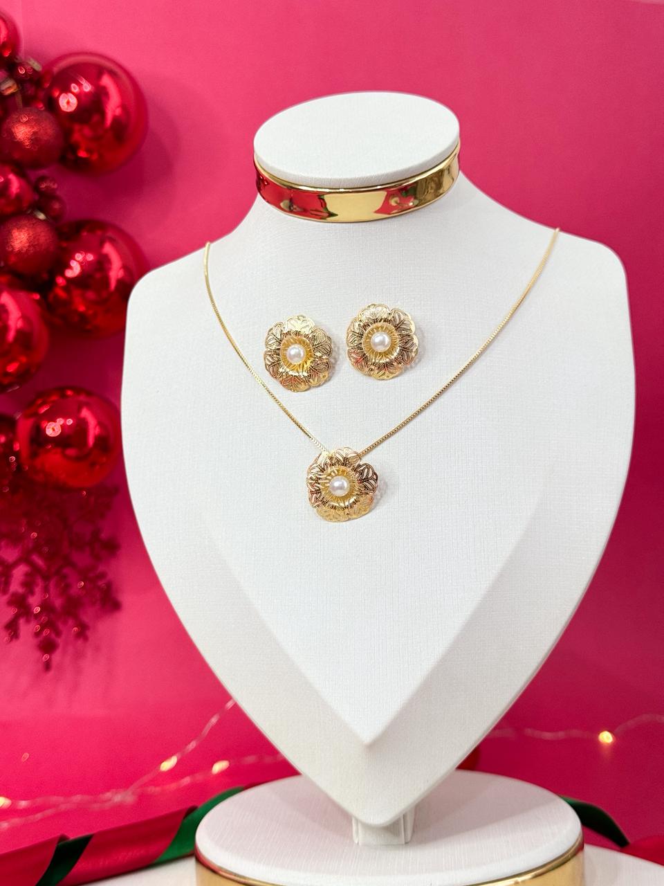 Conjunto Flor Majestosa