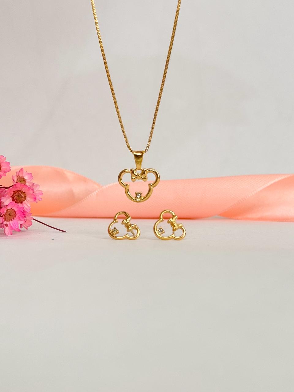 Conjunto infantil Minnie
