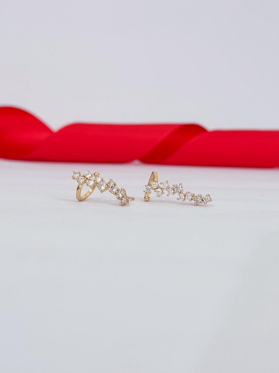 Ear Cuff Estelar Luxo 🌟