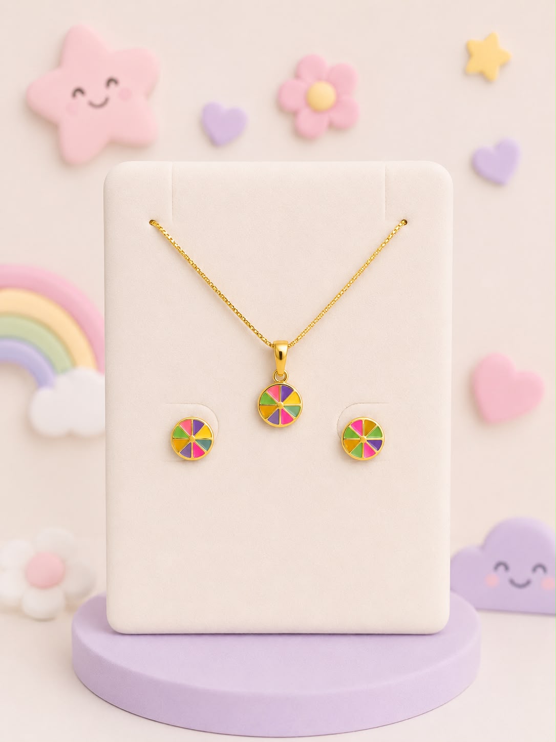Conjunto Infantil roda de cores
