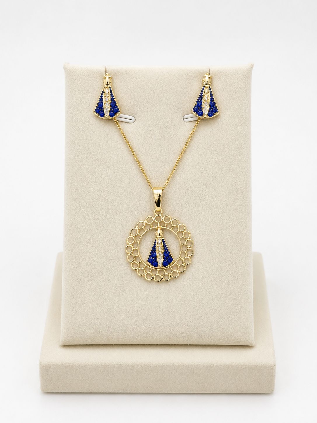 Conjunto Nossa Sra. Aparecida Mandala círculos