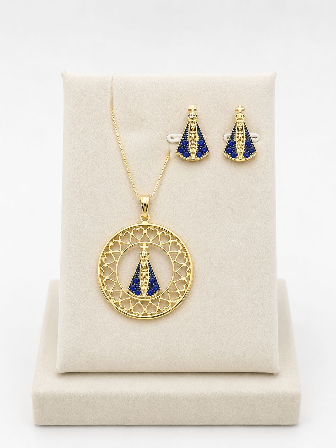 Conjunto Nossa Sra. Aparecida Mandala Corações