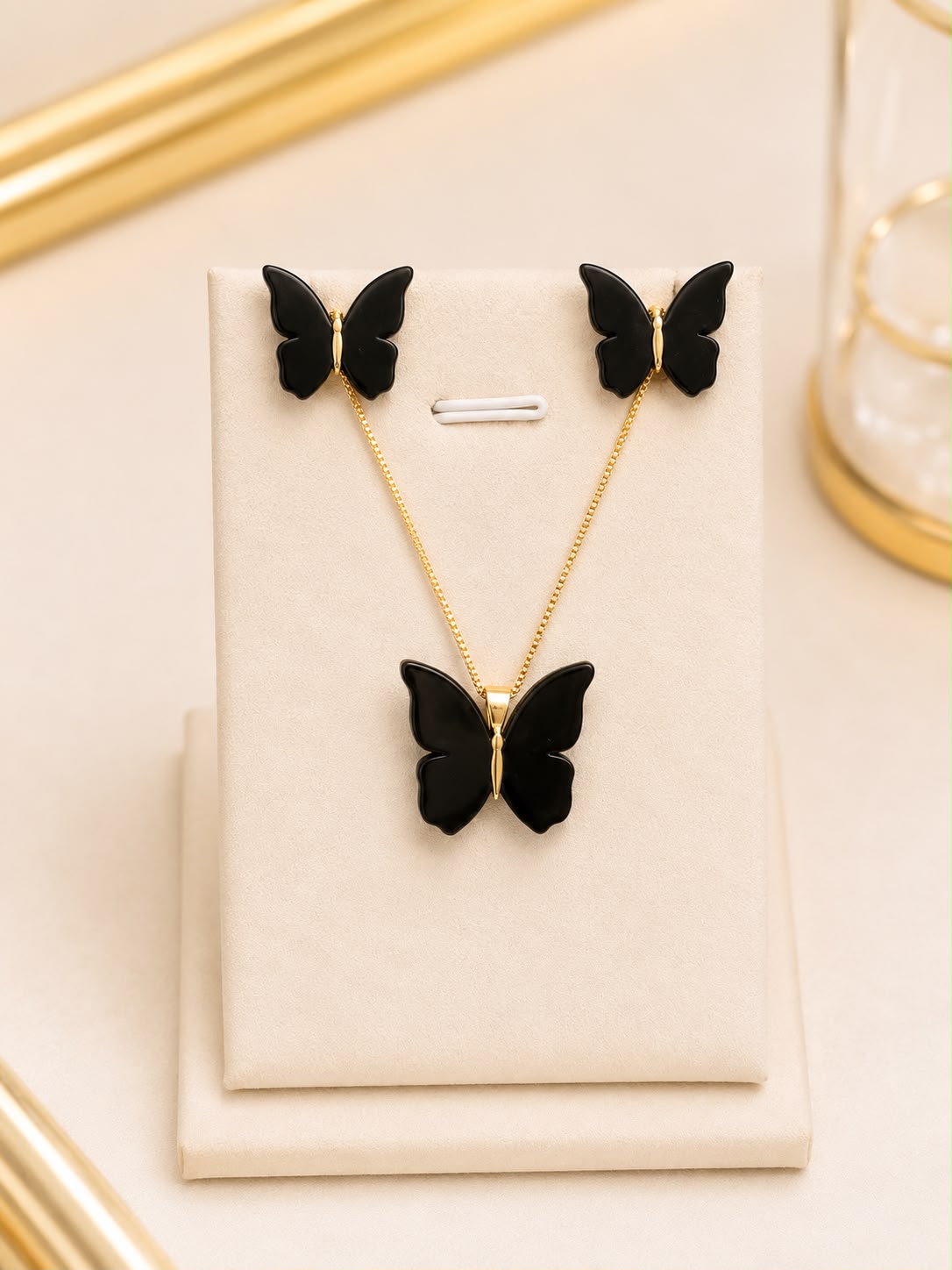 Conjunto borboleta noturna