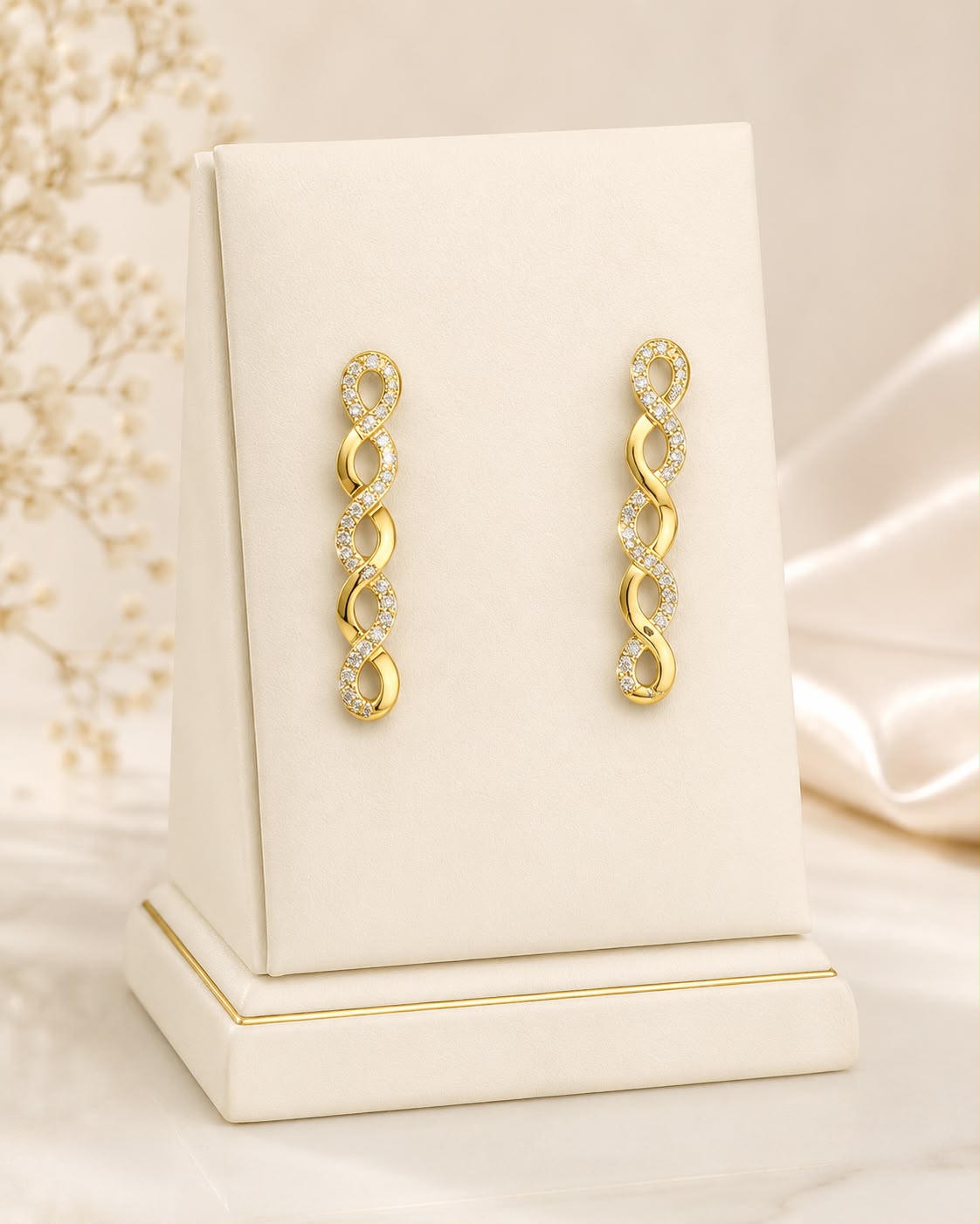 Brinco Ear cuff infinito
