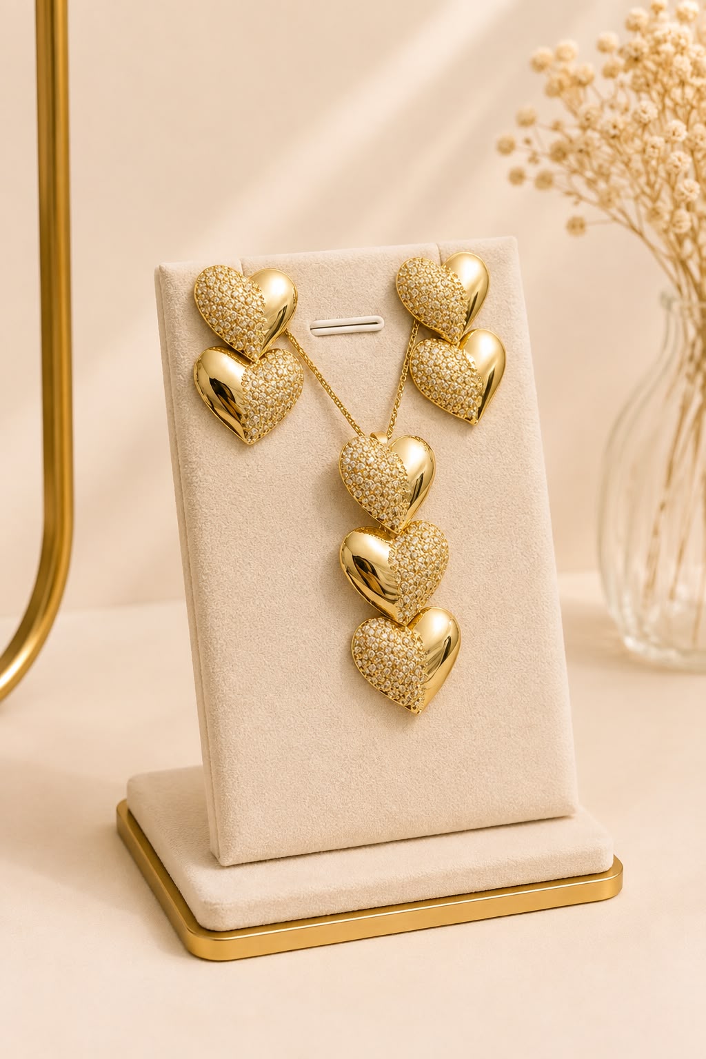 Conjunto Coração Radiante