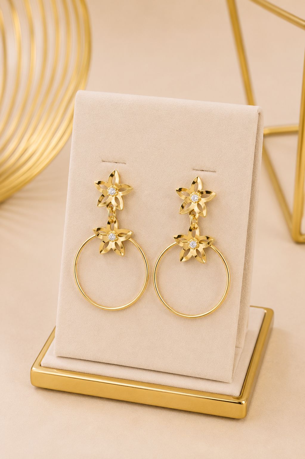 Brinco Jardim Dourado 🌼