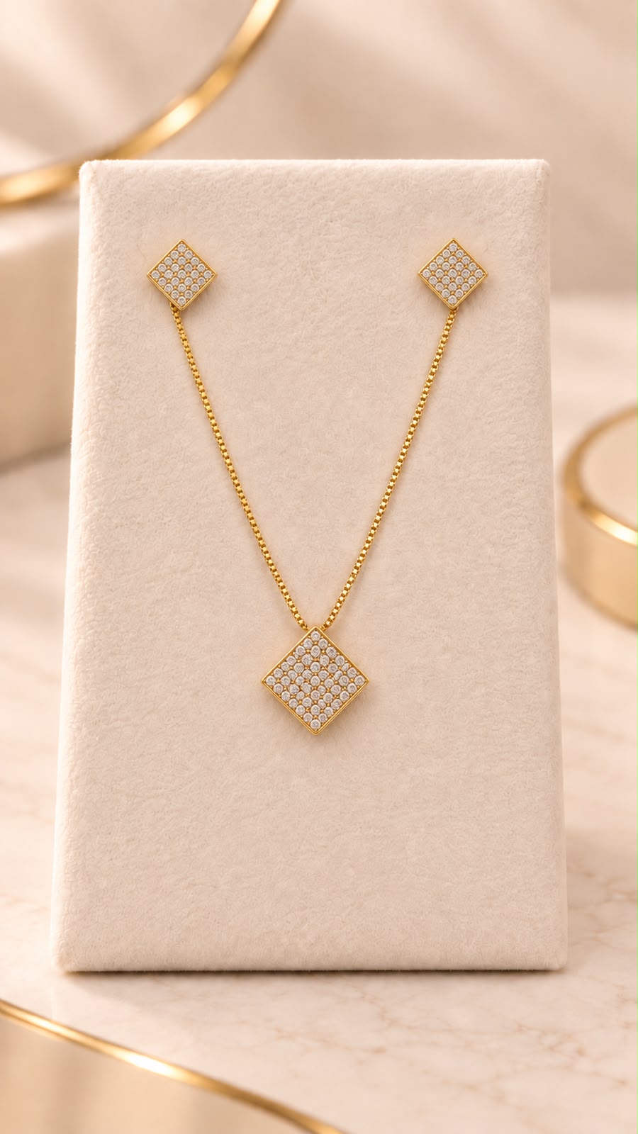 Conjunto Losango Radiante